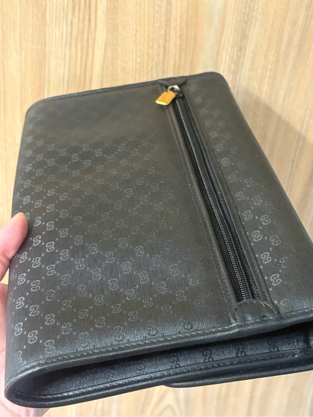 Auth Gucci Micro GG logo 2way clutch shoulder bag No strap - Picture 7 of 16